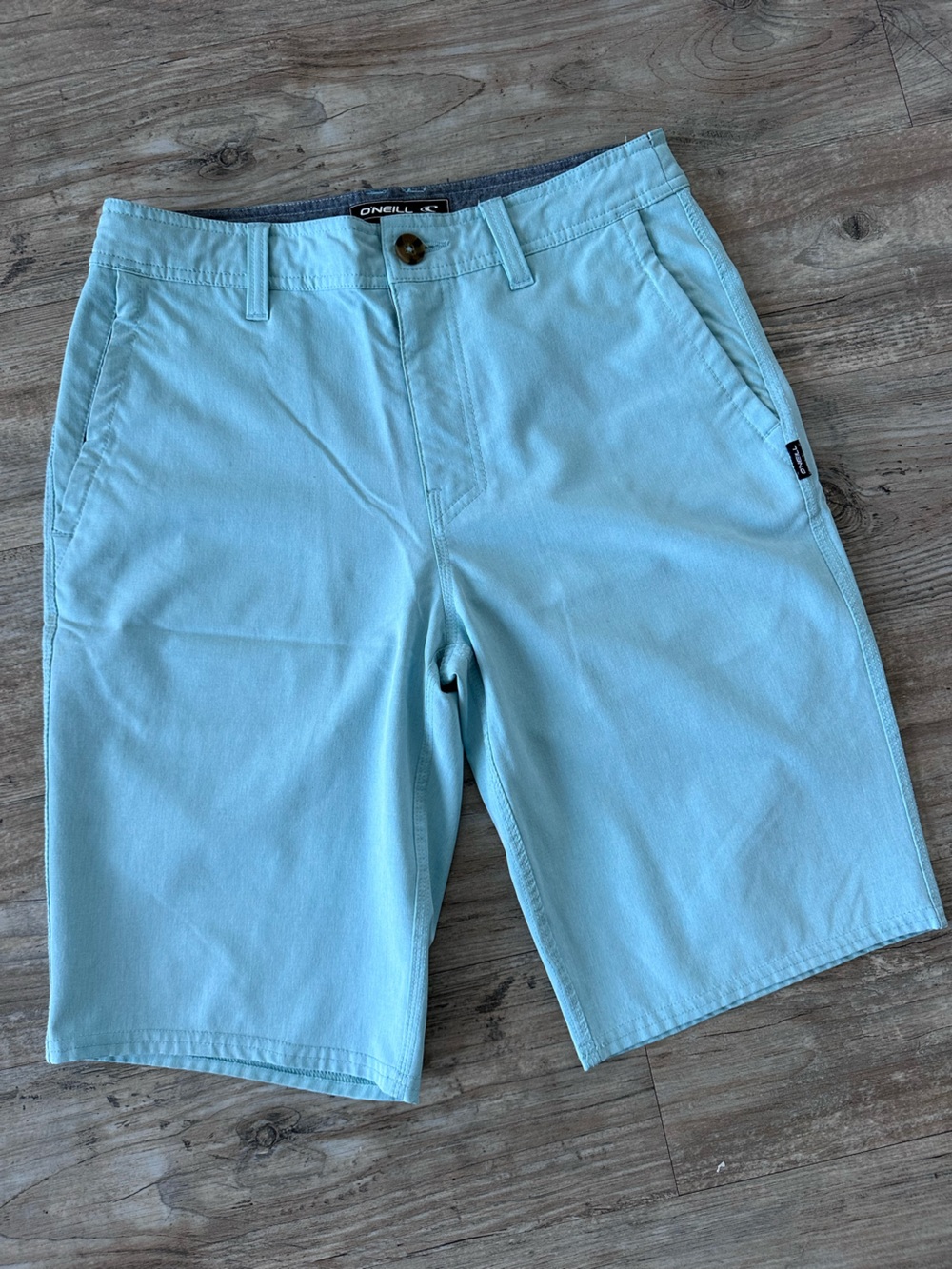 O'Neill Men's Teal Blue Hybrid Shorts